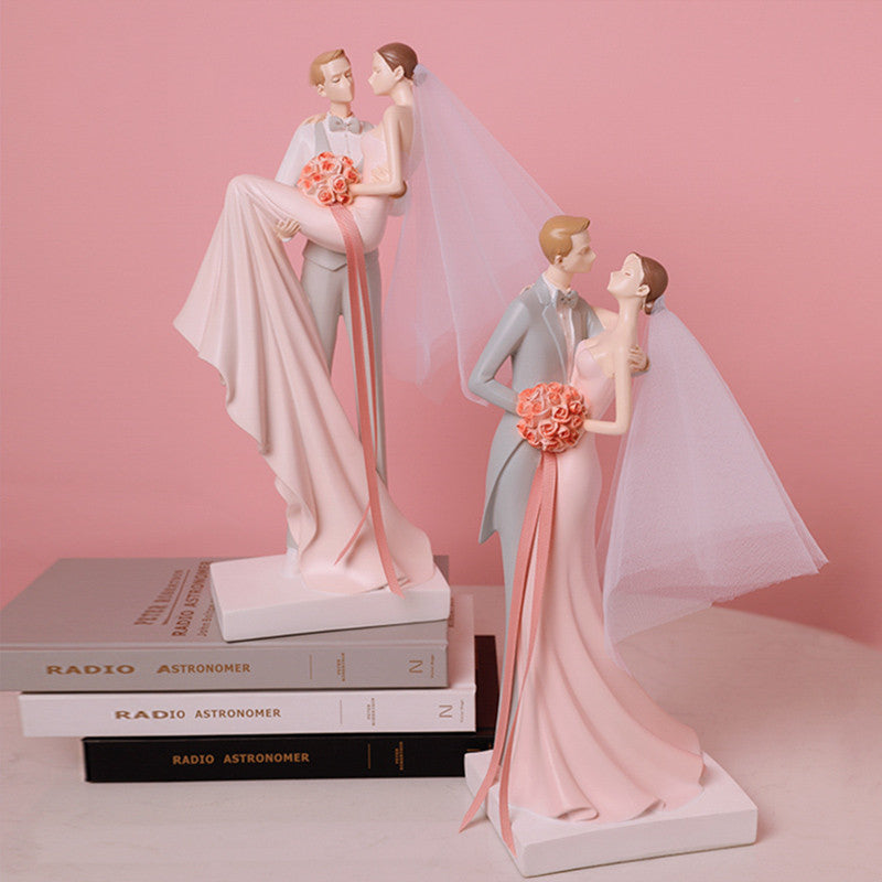 Wedding Bride and Groom Figurine