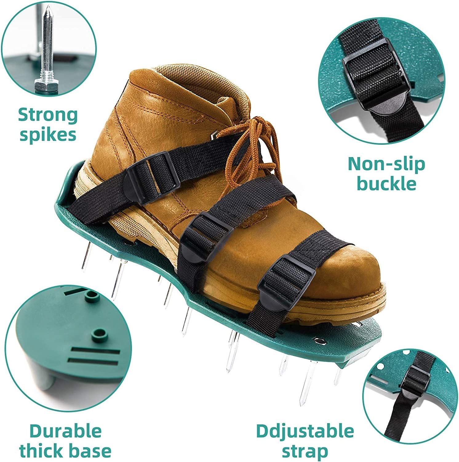 Pre-Assembled Lawn Aerator Shoes