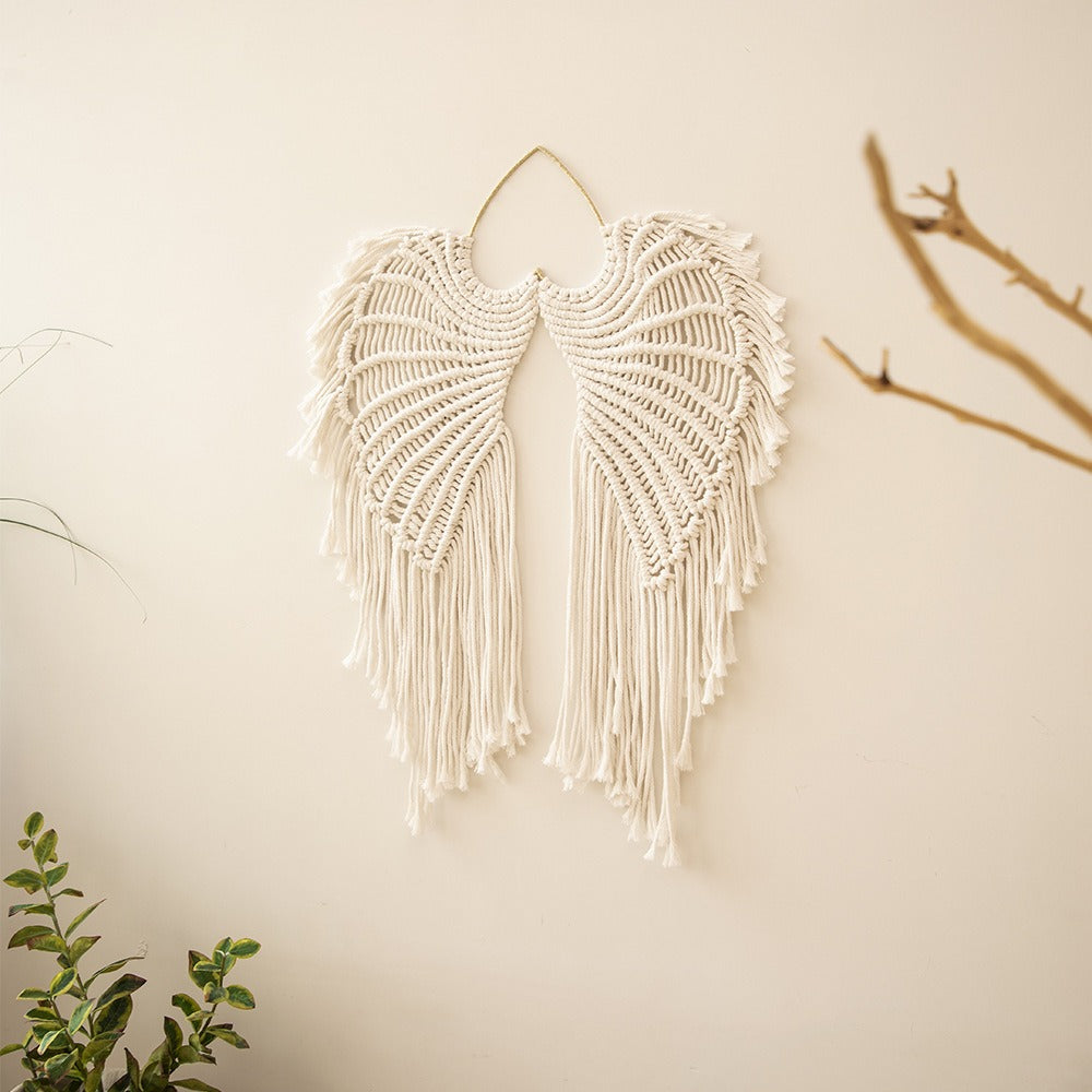 Angel Wings Wall Decor Elegant Tapestry