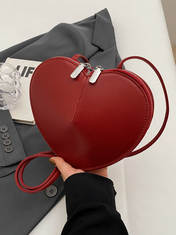 Heart Shape Crossbody Purse for Women