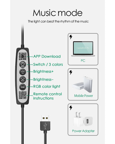 LED Music Rhythm Light