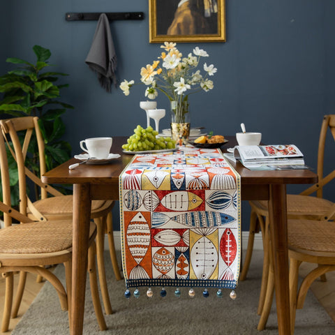 Jacquard Table Runner