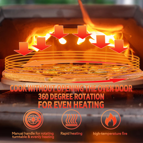 Portable Wood Fired Pizza Oven