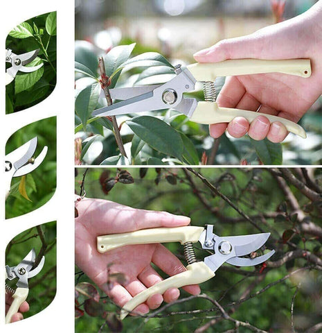 Stainless Steel Garden Pruning Shears Set（2 Pack）