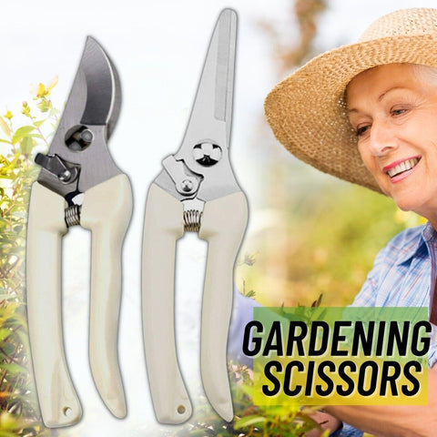 Stainless Steel Garden Pruning Shears Set（2 Pack）