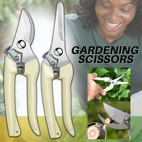 Stainless Steel Garden Pruning Shears Set（2 Pack）