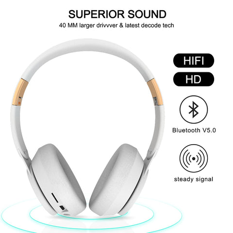 Wireless Bluetooth Headphones Headset