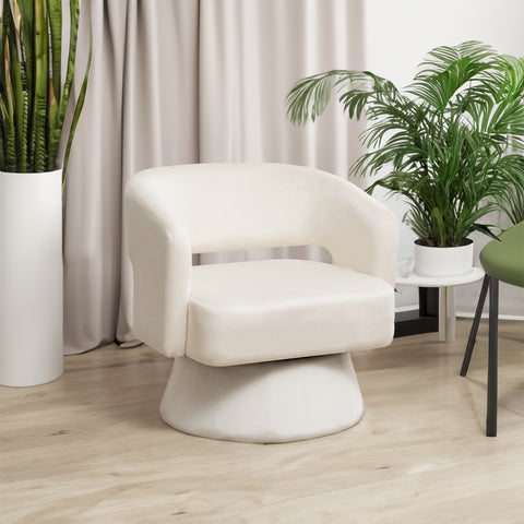 Modern 360° Swivel Accent Chair