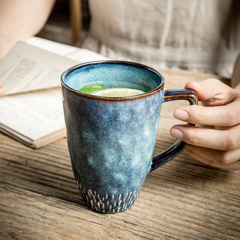 Large Ceramics Coffee Mugs