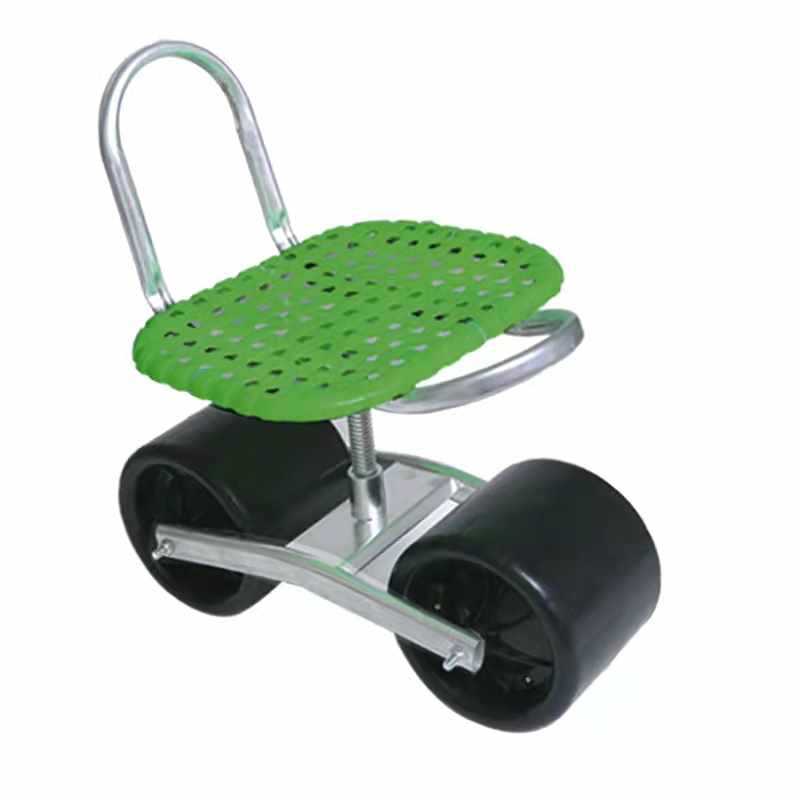 Rotating Garden Work Seat with Wheels