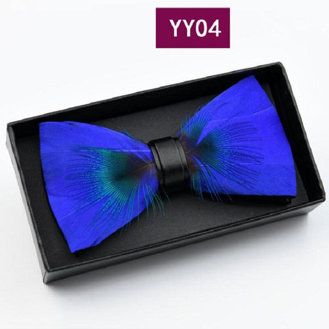 Feather Bow Ties