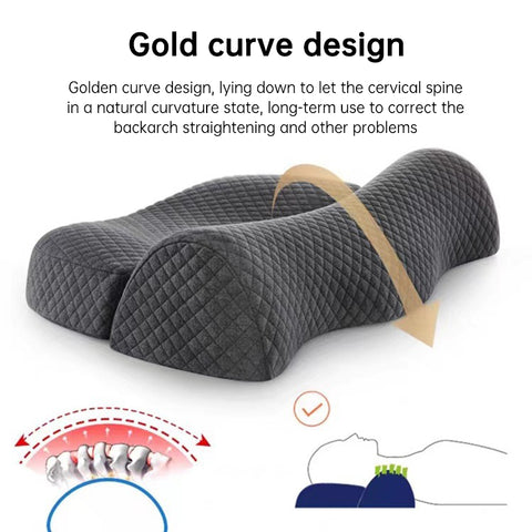 Ergonomic Cervical Memory Foam Pillow