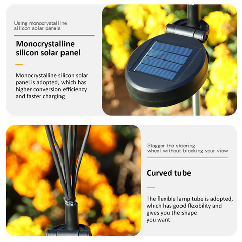 Solar Swaying Light: Outdoor Decor for Yard, Patio, and Pathways