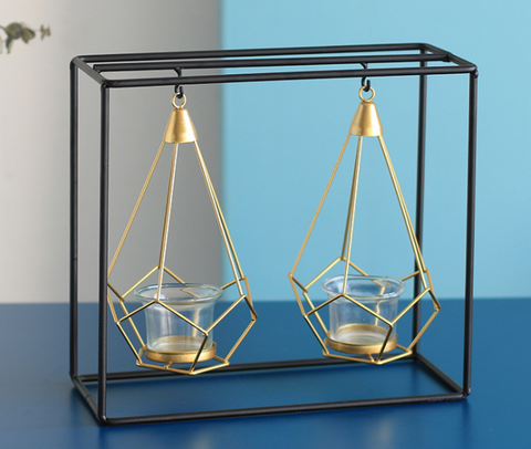 Geometric Tealight Candle Holder