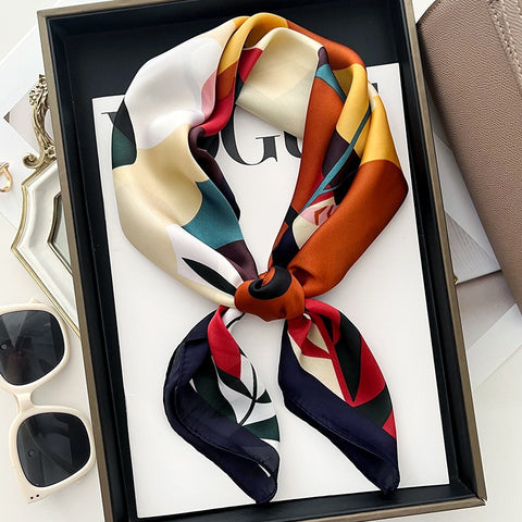 Fashion Silk Feeling Scarf