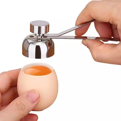 Stainless Steel Egg Cracker Tool