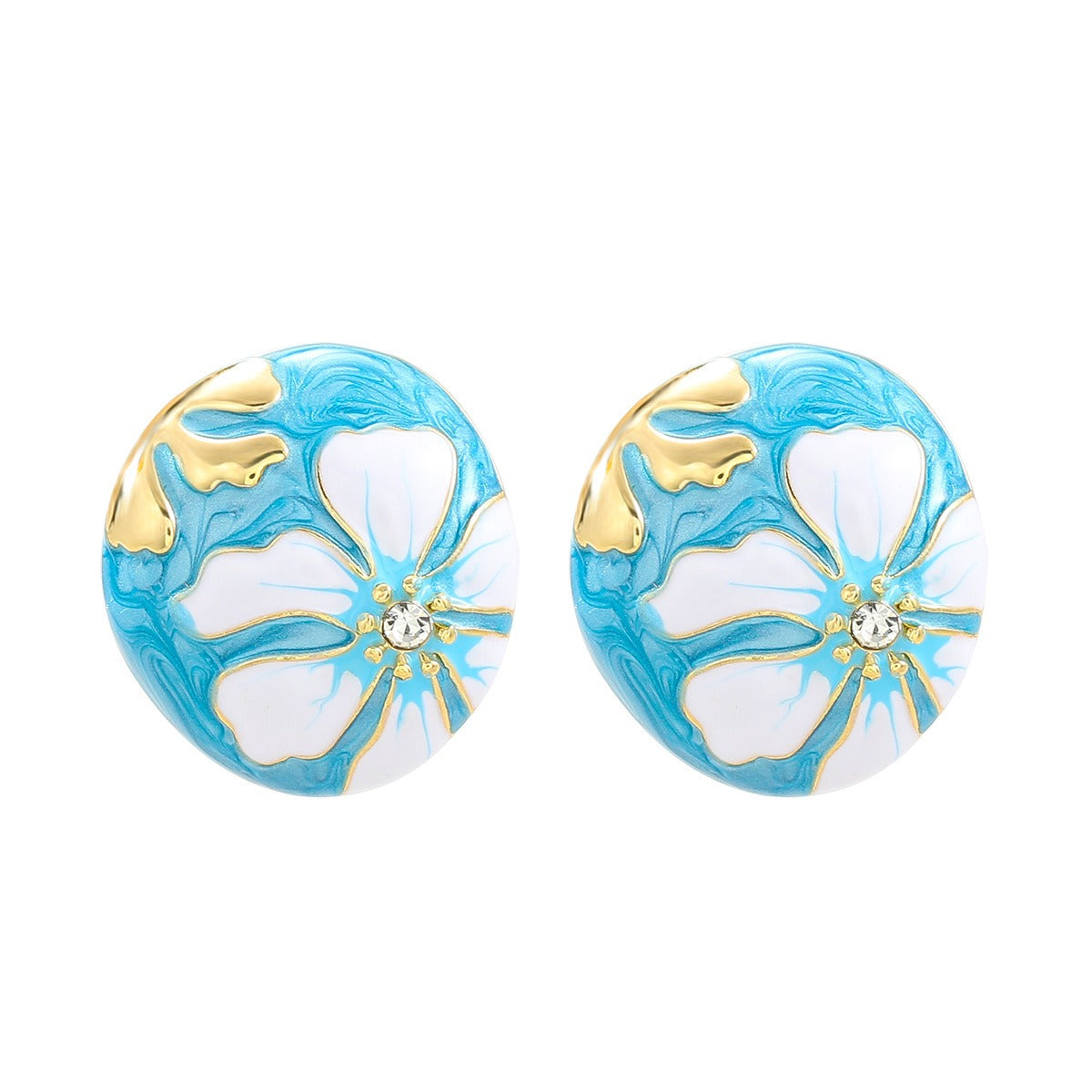 Bohemian Flower Drip Earrings