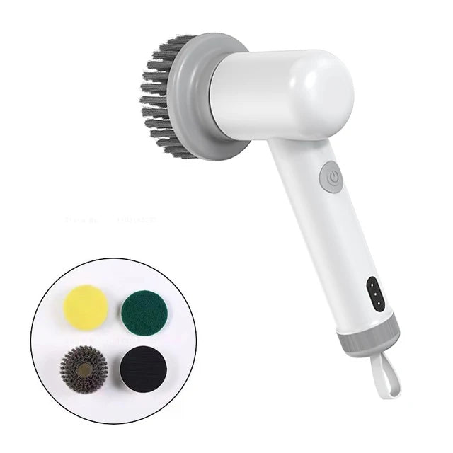 Electric Spin Scrubber,Multifunctional Powerful Quiet & Handheld Cordless Electric Cleaning Brush