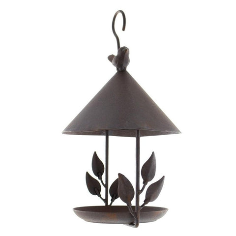 Old Wrought Iron Bird Feeder