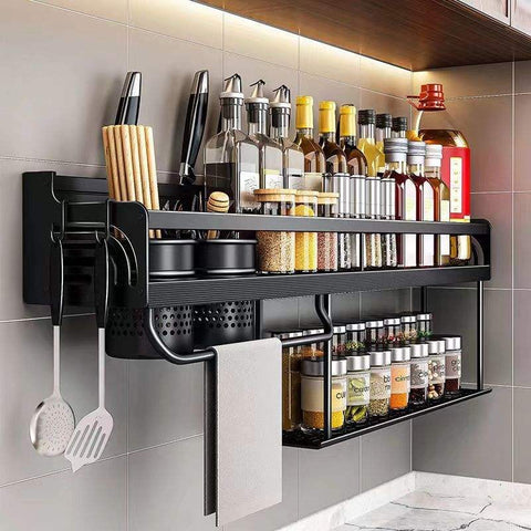 2-Tier Kitchen Organizer Rack Wall Mounted