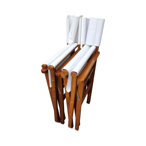 Set of 2 Wooden Folding Chairs