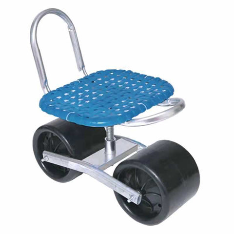 Rotating Garden Work Seat with Wheels