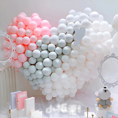 50pcs Macaron Latex Balloons