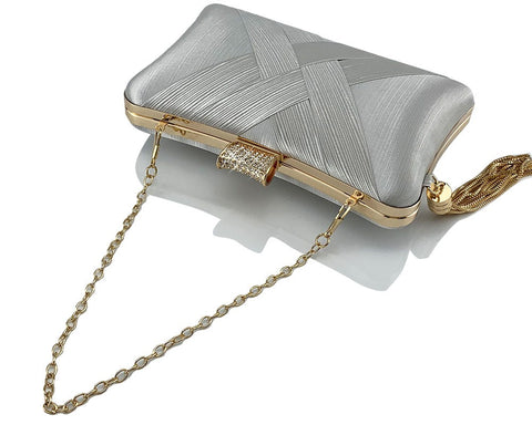 Elegant Satin Clutch Purse