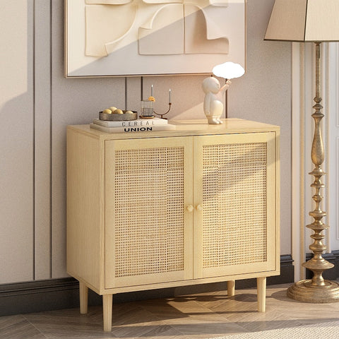 Rattan Storage Cabinet