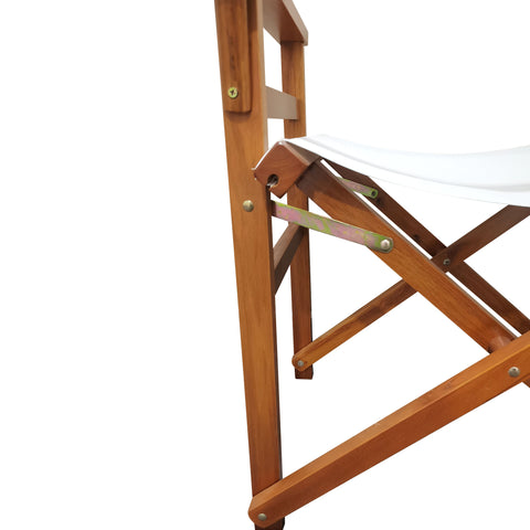 Set of 2 Wooden Folding Chairs