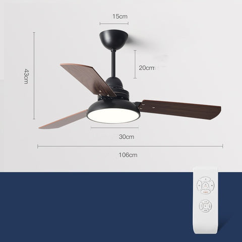 Nordic Style Ceiling Fan Lights