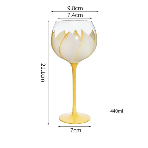 Hand Painted Wine Glasses for Party