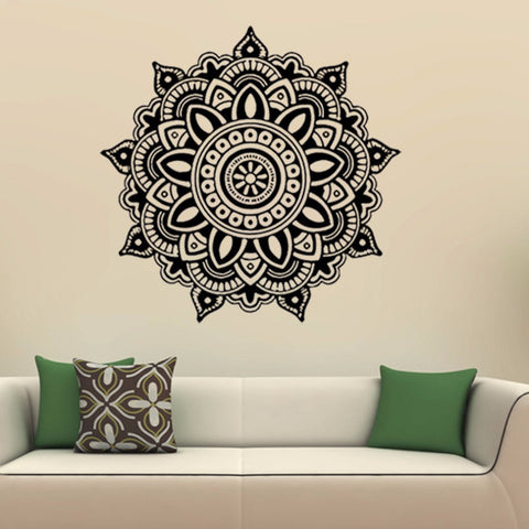 Bedroom Mandala Wall Stickers