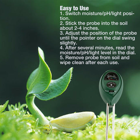 3-in-1 Soil Meter