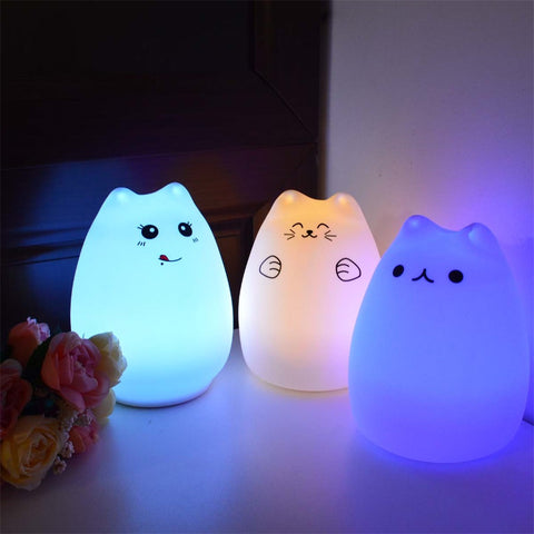 Silicone Touch Sensor LED Night Light