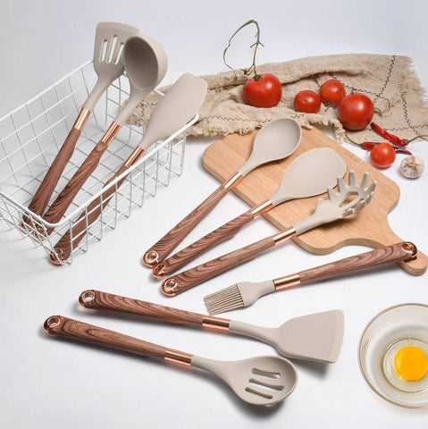 9pcs Silic Cooking Kitchen Utensils Set