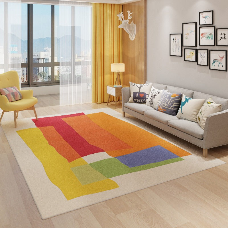 Colorful Geometric Rug