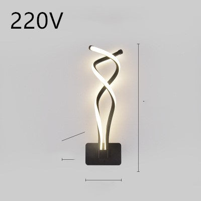 Musical Symbol Modeling LED Wall Lamp