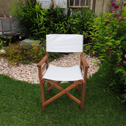 Set of 2 Wooden Folding Chairs