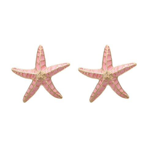 Fashionable Starfish Earrings