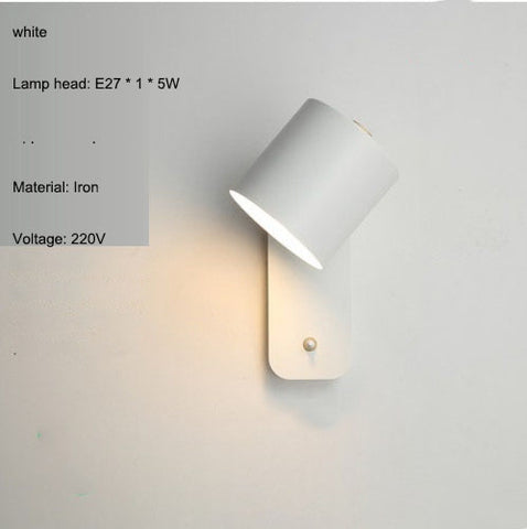 Nordic Rotatable Cylinder Wall Light