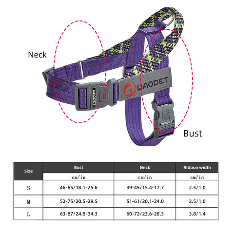 Reflective Adjustable Dog Harness