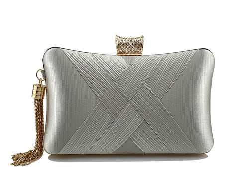 Elegant Satin Clutch Purse