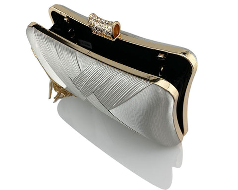 Elegant Satin Clutch Purse