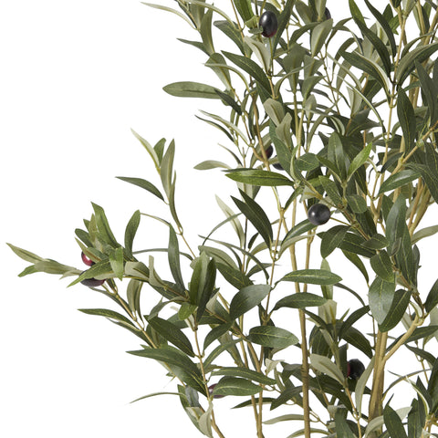 47" Artificial Olive Tree in Pot