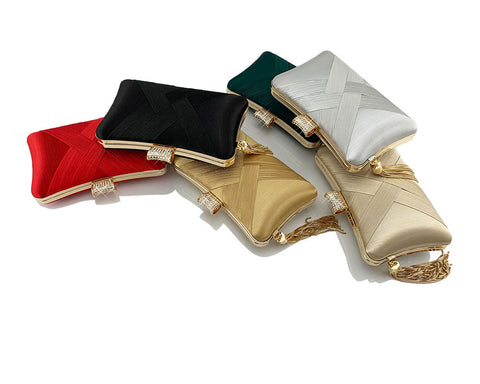 Elegant Satin Clutch Purse