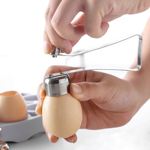 Stainless Steel Egg Cracker Tool