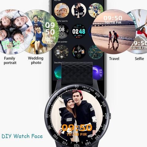 Fitness Tracker Smartwatch for Android iOS