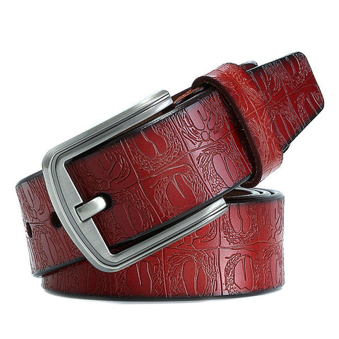 Full Grain Leather Casual Jean Belt