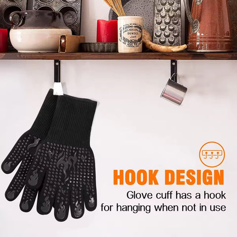 Extreme Heat Resistant BBQ Gloves